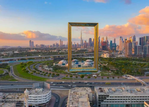Burj Khalifa + Dubai Frame Combo