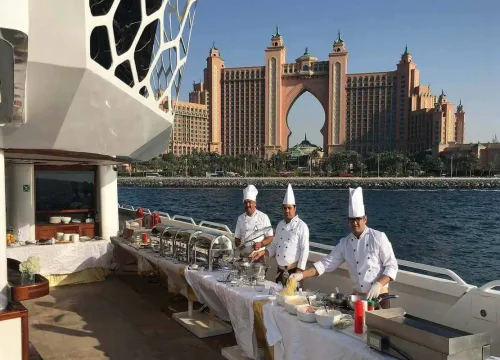 Mega Yacht Cruise Dinner